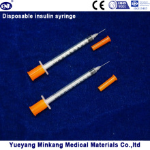 Seringues d&#39;insuline jetables de seringues de l&#39;insuline 1cc de seringues d&#39;insuline de 1cc 0.3cc (ENK-YDS-042)